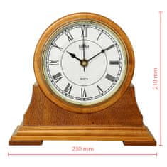 MPM QUALITY Stolové hodiny, 3887.50, 23cm