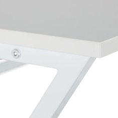 Relax Drevený kancelársky stôl, biely 26045