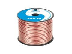 Cabletech Reproduktorový kábel CCA 0,50 mm (100 m rolka) KAB0354