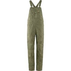 Fjällräven Vardag Dungaree Trousers W, zelená, s