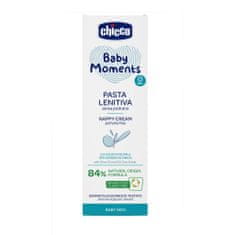 Chicco Krém na detský zadoček upokojujúci bez parfumácie Baby Moments 84% prírodných zložiek 100 ml