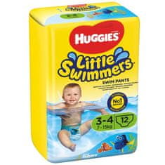 Huggies HUGGIES Little Swimmers Plienky do vody jednorazové 3-4 (7-15 kg) 12 ks