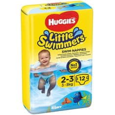 Huggies HUGGIES Little Swimmers Plienky do vody jednorazové 2-3 (3-8 kg) 12 ks