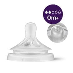 Philips Avent Fľaša Natural Response s ventilom AirFree 125 ml, 0m+, 2 ks