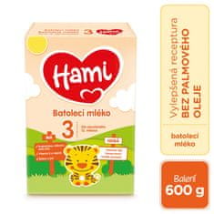 Hami 3 Mlieko batoľacie 600 g