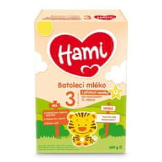 Hami 3 Mlieko batoľacie s príchuťou vanilky 600 g