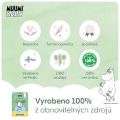 MUUMI BABY Pants 5 Maxi+ 10-15 kg (54 ks), nohavičkové eko plienky