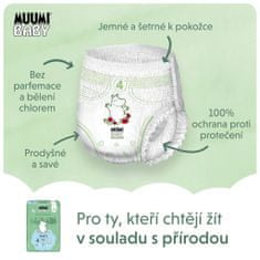 MUUMI BABY Pants 4 Maxi 7-11 kg (40 ks), nohavičkové eko plienky