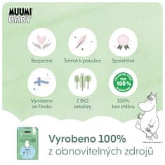 MUUMI BABY Pants 4 Maxi 7-11 kg (40 ks), nohavičkové eko plienky