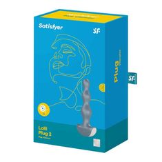 Satisfyer Satisfyer Lolli Plug 2 šedá análny kolík