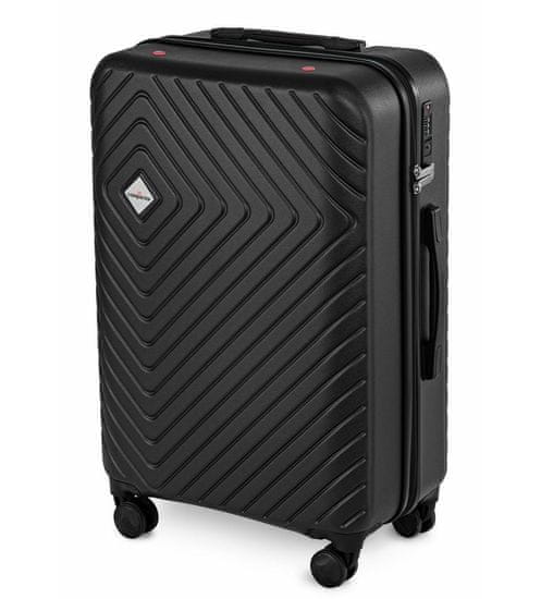 Compactor Cestovný kufor Hybrid Luggage L Vacuum System 46,5 x 26 x 68 cm, čierny