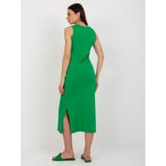 Och Bella Dámske šaty s rozparkom OCH BELLA zelená TW-SK-BL-R1042.02_399122 XL