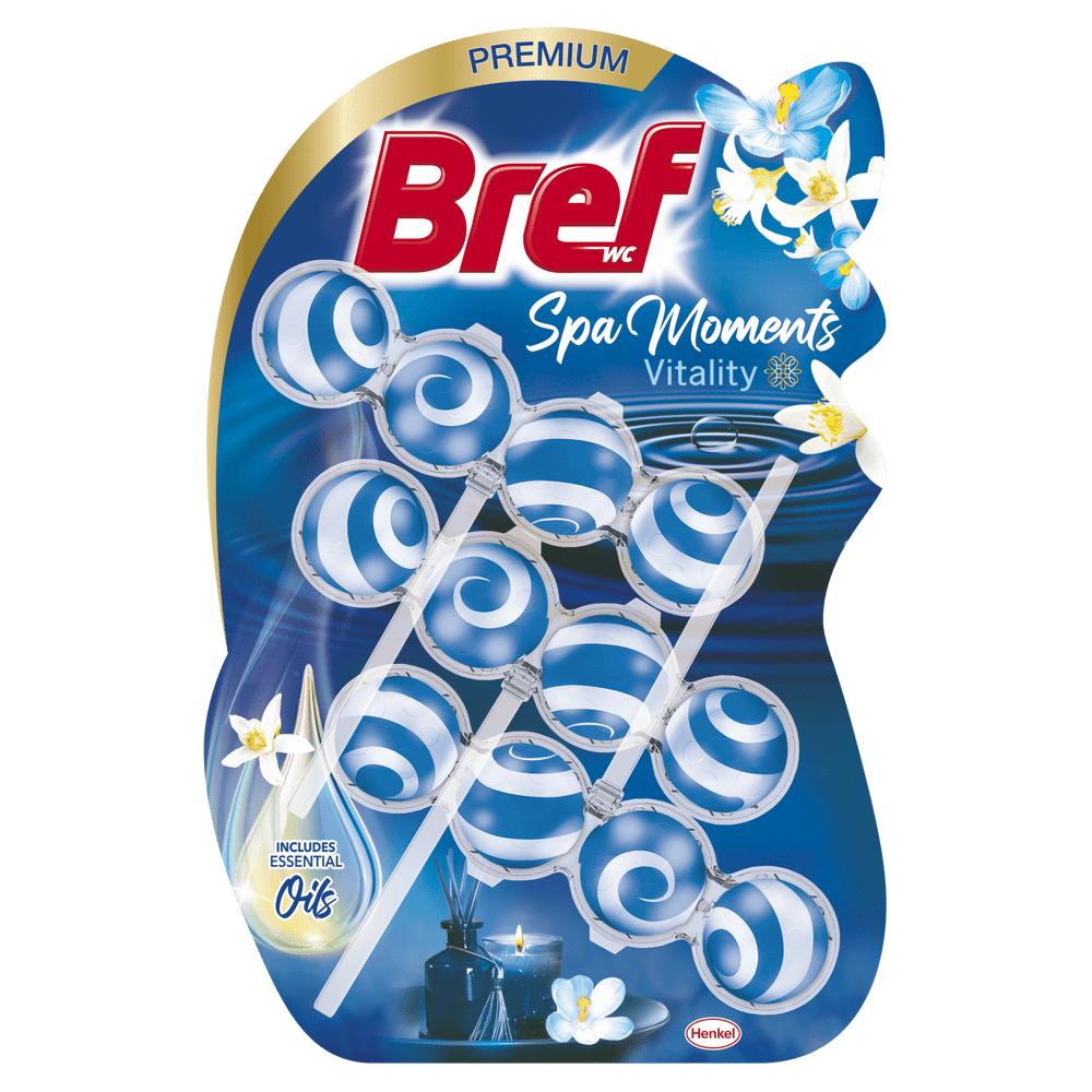 Bref WC blok Spa Moments Vitality 3 × 50 g