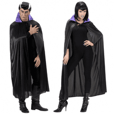 Widmann Karnevalový kostým plášť čiernofialový 136cm