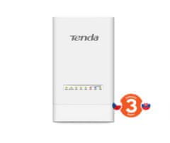 Tenda OS3 Outdoor CPE 5 GHz WiFi-AC 867 Mbps, 4x LAN, 12 dBi, IP65, pasívna PoE výhybka + adaptér