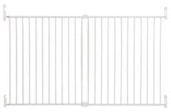 Dreambaby Zábrana bezpečnostná Broadway 2-panelová extra široká 76-134,5 cm biela