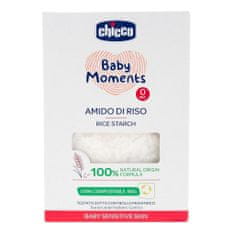 Chicco Škrob detský ryžový do kúpeľa Baby Moments Sensitive 100 % bio 250 g