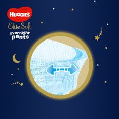 Huggies Elite Soft Pants OVN Nohavičky plienkové jednorazové 4 (9-14 kg) 19 ks