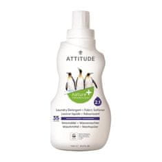 Attitude Prací gél a aviváž 2v1 s vôňou Mountain Essentials 1050 ml (35 dávok)