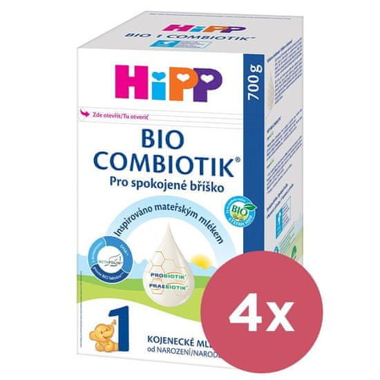 HiPP 4x BIO ComBIOTIK 1 Mlieko počiatočné 700 g