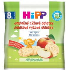 HiPP Oblátky BIO detské ryžové jablkové 30g