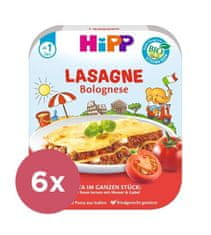 HiPP 6x BIO Bolonskej lasagne od 1 roka, 250 g