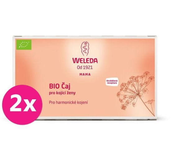 Weleda 2x Čaj pre podporu dojčenia 20x2g (40 g)