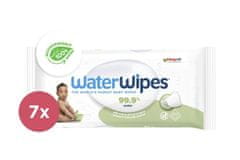 WaterWipes 7x Vlhčené obrúsky bez obsahu plastov Soapberry 60 ks ( 420 ks )