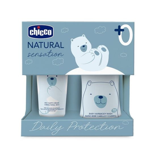 Chicco Set darčekový kozmetický Natural Sensation - Daily Protection 0m+