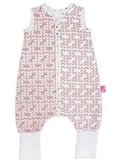 Motherhood Vak spací mušelínový s nohavicami Pink Classics 12-18m 0,5 tog