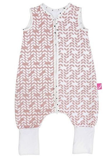 Motherhood Vak spací mušelínový s nohavicami Pink Classics 12-18m 0,5 tog