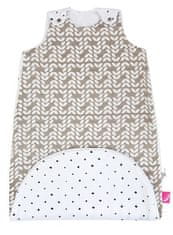 Motherhood Vak spací 2v1 ZIP-A-Round Beige mušelínový Beige Classics 3-18m 0,5 tog