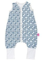 Motherhood Vak spací mušelínový s nohavicami Blue Classics 12-18m 0,5 tog