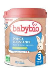 Babybio PRIMEA 3 Croissance dojčenské bio mlieko 800 g