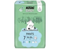 MUUMI BABY Baby Pants 7 XL 16-26 kg (34 ks), nohavičkové eko plienky