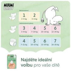 MUUMI BABY Baby 6 Junior 12-24 kg (36 ks), eko plienky