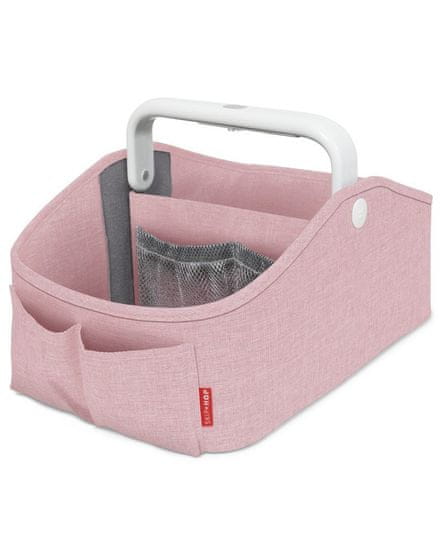 Skip hop Organizér s osvetlením na hygienické potreby Pink