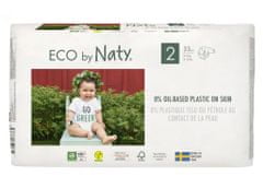 ECO by Naty 3x Plienky jednorazové 2 (3-6 kg) 33 ks