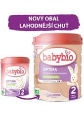 Babybio OPTIMA 2 dojčenské bio mlieko 800 g