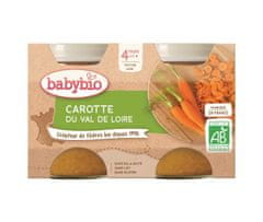 Babybio Príkrm mrkva 2x 130 g