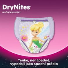 Huggies DryNites Nohavičky plienkové jednorazové pre dievča 4-7 rokov (17-30 kg) 10 ks