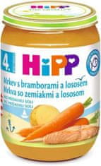 HiPP 6x Mrkva so zemiakmi a lososom 190 g