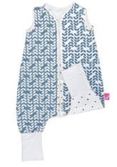 Motherhood Vak spací mušelínový s nohavicami Blue Classics 12-18m 0,5 tog