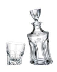 Crystalite Bohemia Bohemia Crystal Whisky set Acapulco 99999/9/99S41/084 (set 1 karafa+ 6 pohárov)