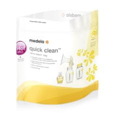 Medela Sterilizačné sáčky Quick Clean do mikrovlnnej rúry 5 ks