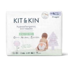 Kit & Kin Plienky jednorazové eko 4 (9-14 kg) 34 ks