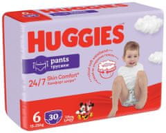 Huggies Pants Nohavičky plienkové jednorazové 6 (15-25 kg) 120 ks - MESAČNÁ ZÁSOBA