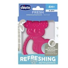 Chicco Hryzačka chladiaca Fresh Koala ružová 4m+