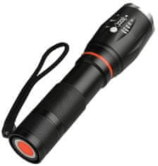 APT  ZD76A TAktické svietidlo T6 LED ZOOM COB