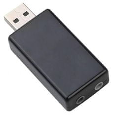APT  AK103B USB Zvuková karta 7.1 Virtual